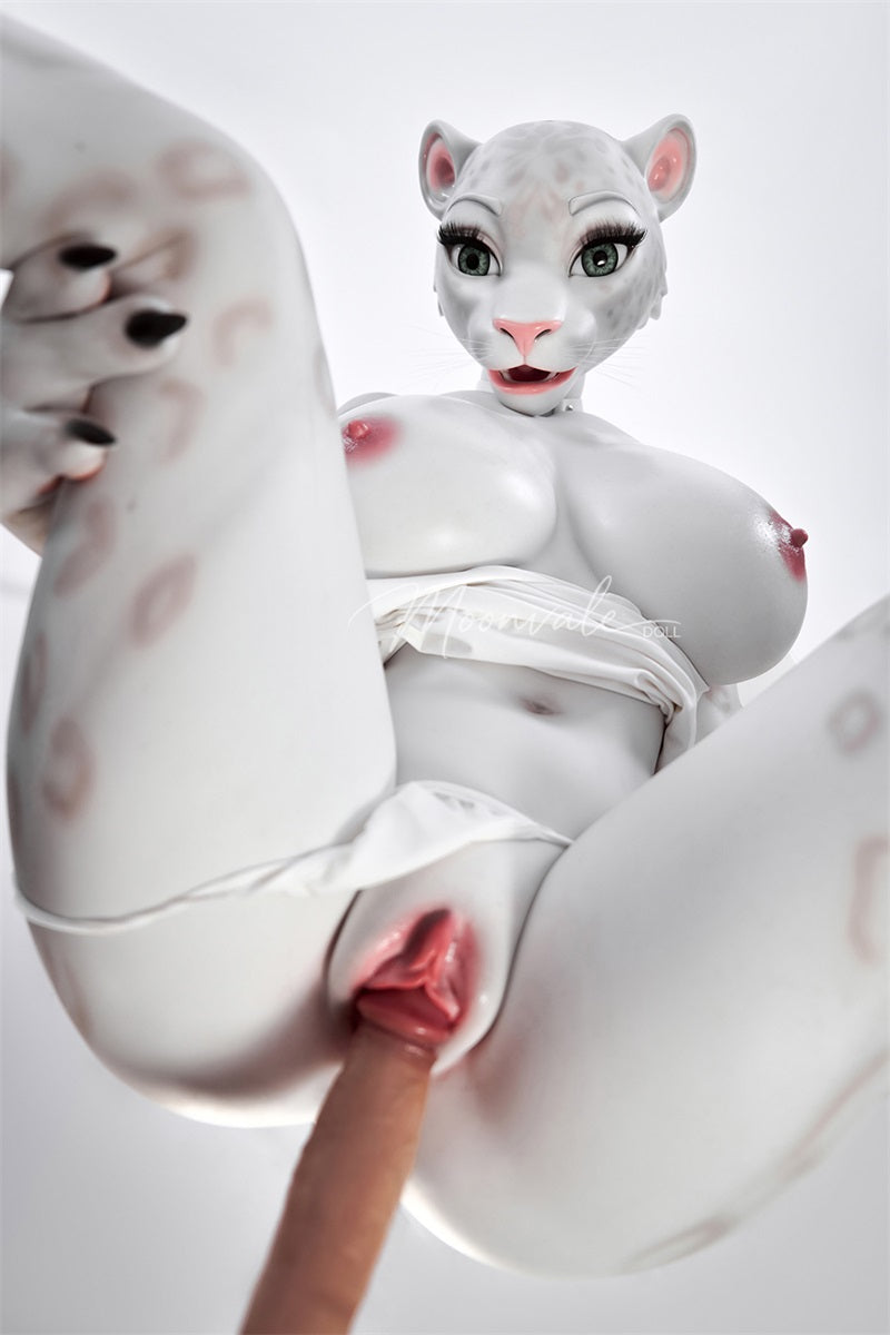 Moonvale Doll 5ft5in Moonvale 5ft5in Furry Leopard Cat Silicone Adult Doll Anthropomorphic Yiff Fantasy Doll - Velera