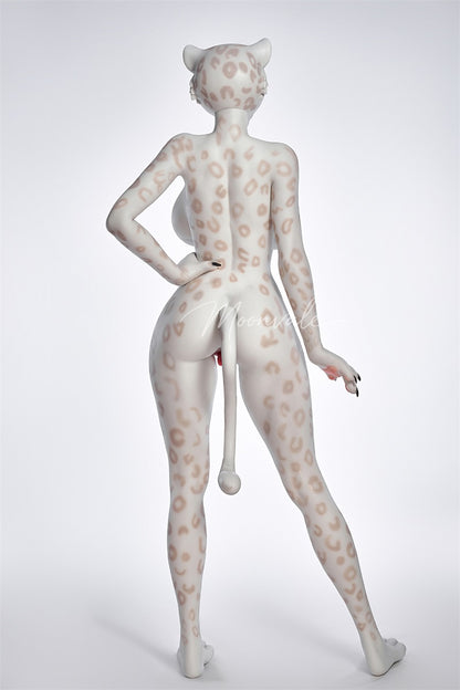 Moonvale Doll 5ft5in Moonvale 5ft5in Furry Leopard Cat Silicone Adult Doll Anthropomorphic Yiff Fantasy Doll - Velera