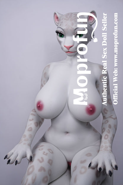 Moonvale Doll 5ft5in Moonvale 5ft5in Furry Leopard Cat Silicone Adult Doll Anthropomorphic Yiff Fantasy Doll - Velera