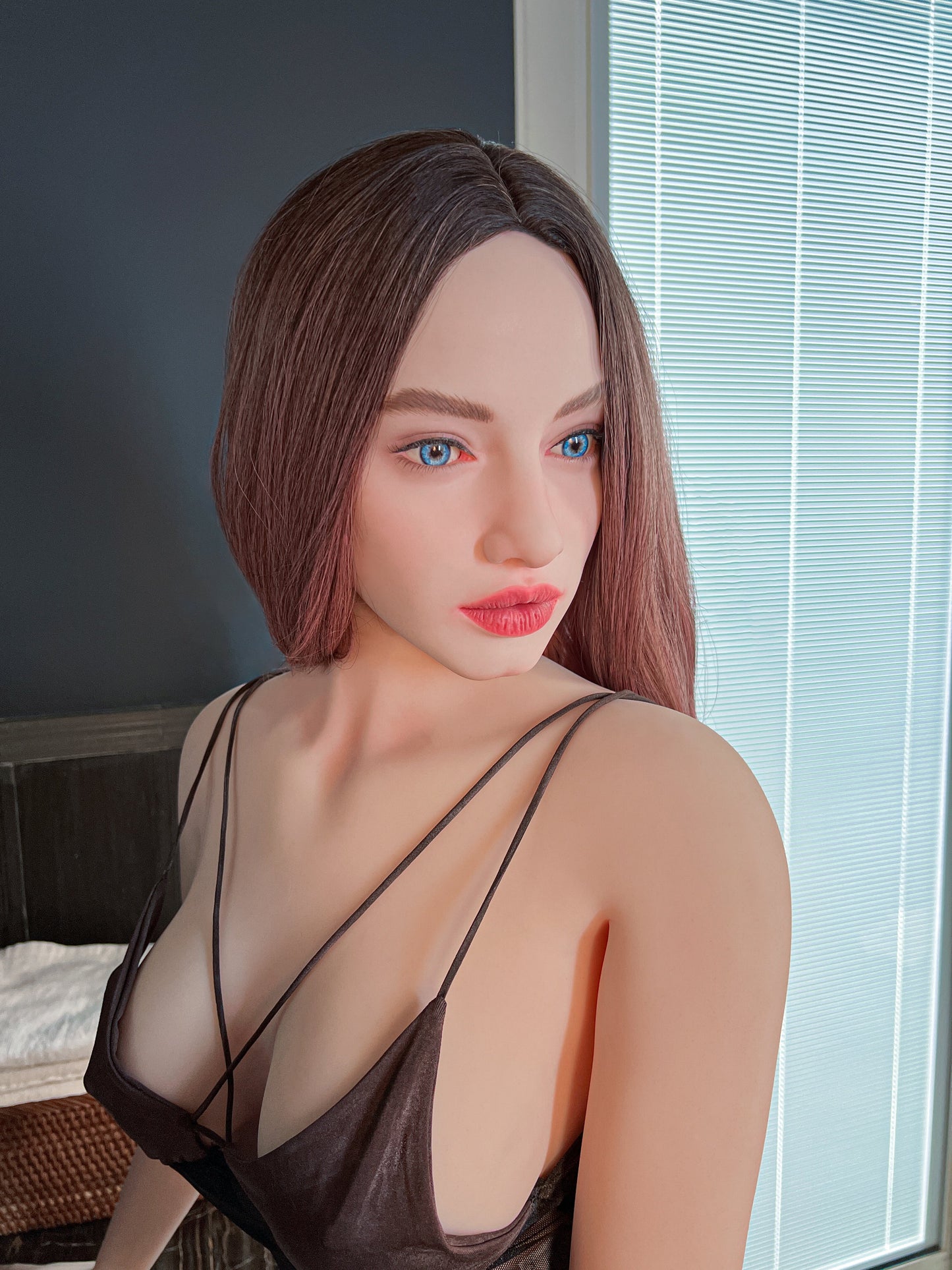Climax Doll US Stock | 157cm C Cup Adult Sex Doll with ROS Silicone Head - Sola