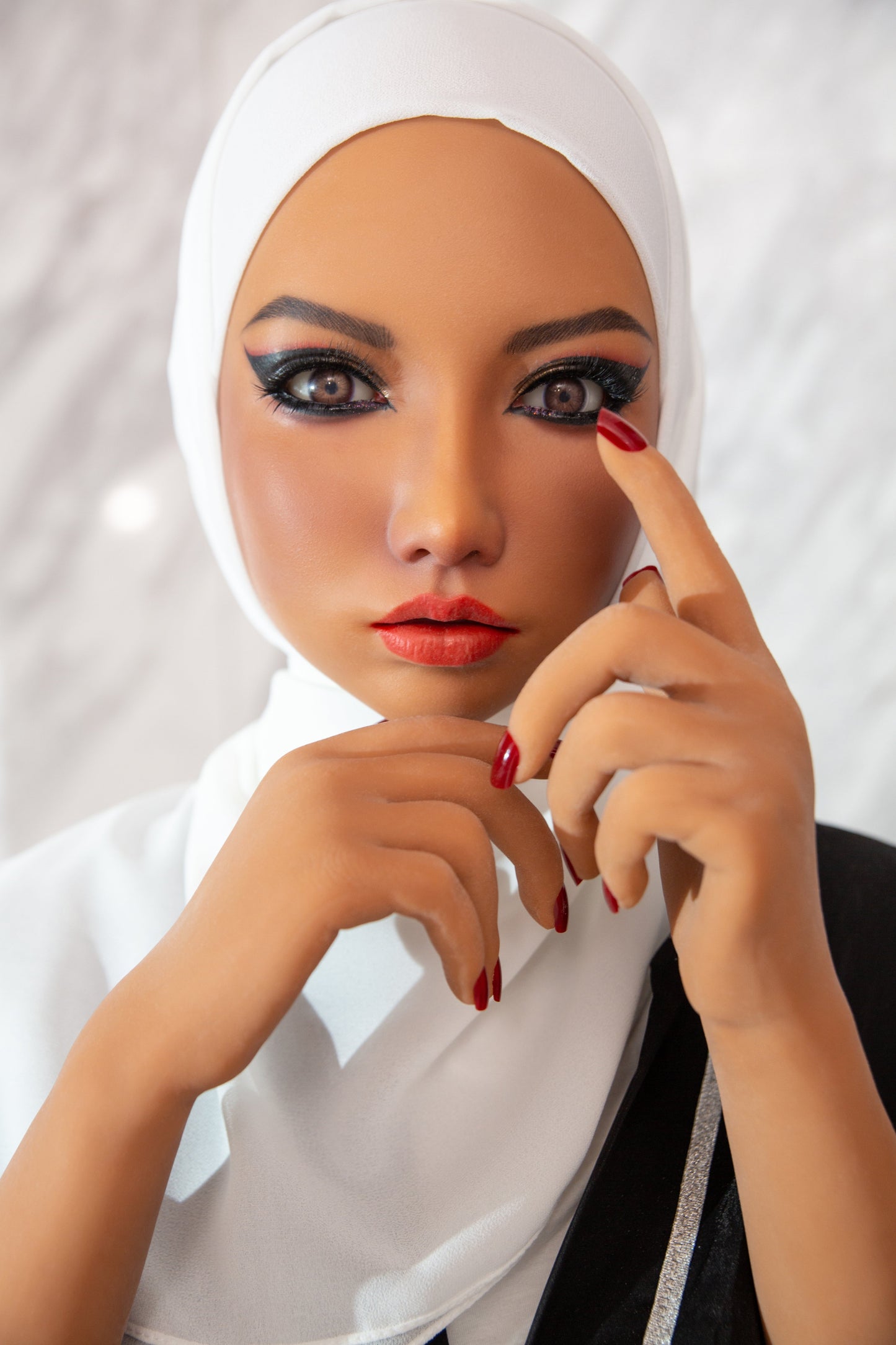 EU Stock | Climax Doll 160cm L Cup Gel Breast Sex Doll with ROS Silicone Head - Fukada