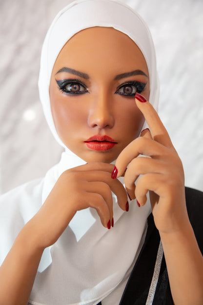 EU Stock | Climax Doll 160cm L Cup Gel Breast Sex Doll with ROS Silicone Head - Fukada