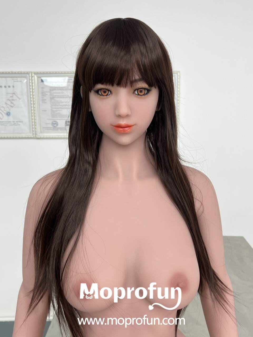 US Stock | AIBEI Doll 158cm 5ft2 Small Breast Light Tan Blonde Hair TPE Sex Doll - Lovey