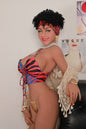 US Stock | Rifrano Doll 158cm 5ft2in Curly Hair Real Full Size Black Girl TPE Sex Doll - Aaliyah
