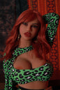 Sex Doll in USA | Rifrano Doll 165cm 5ft5in Light Brown Skin Auburn Red Hair Black Woman TPE Sex Doll - Tanisha