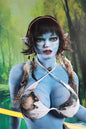 Starry Doll | 165cm 5ft5in Blue Skin Big Boobs Cosplay Avatar Style TPE Adult Sex Doll - Zoe Saldana