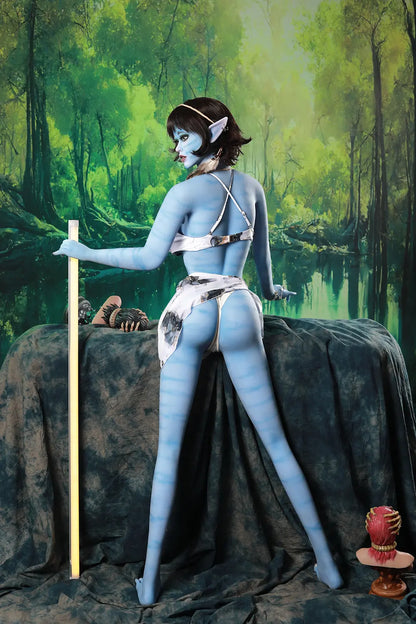 Starry Doll | 165cm 5ft5in Blue Skin Big Boobs Cosplay Avatar Style TPE Adult Sex Doll - Zoe Saldana