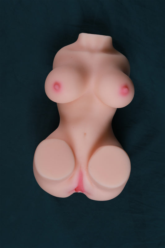 US Stock | Rifrano Doll 7.7lb Half Body Small Mini Flesh TPE Sex Doll Torso for Male Masturabtion