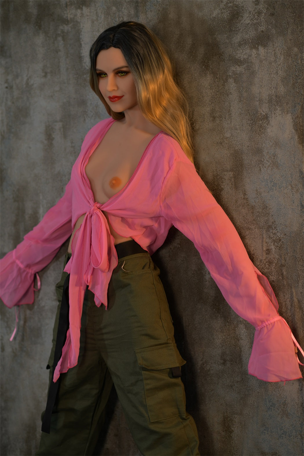 US Stock | HR Doll 5ft5in 166cm Small Tits Skinny Slim Body Adult TPE Sex Doll - Amma