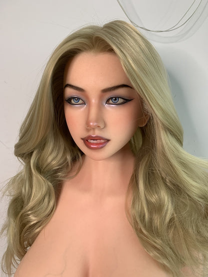 Starry Doll | 168cm 5ft6in Real Full Size Sexy Blonde Girl Silicone Sex Doll with ROS Silicone Head -  Tilly