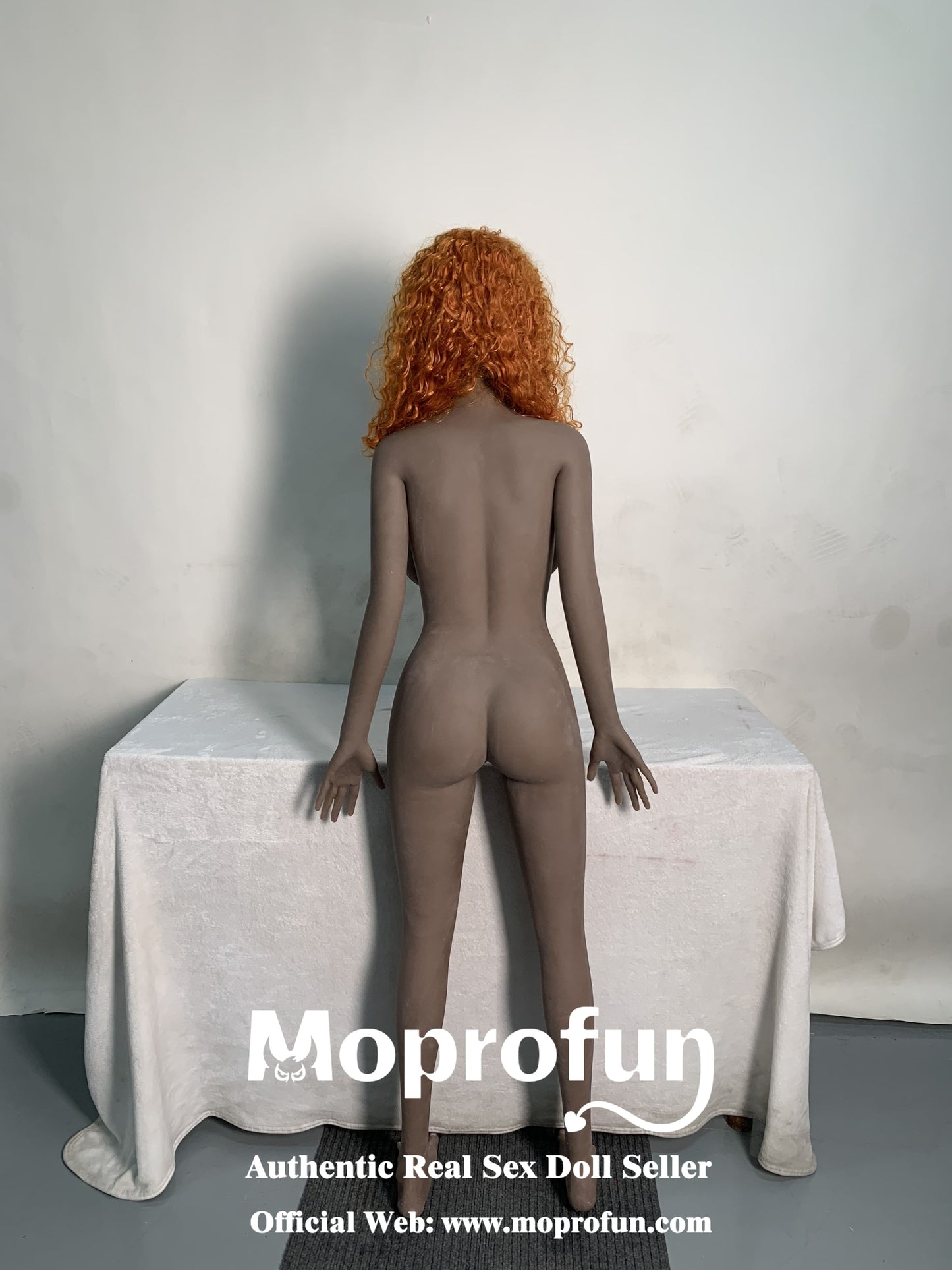 US Stock | Rifrano Doll 163cm 5ft4in Blonde Hair Black Skin TPE Sex Doll for Single Man - Pl