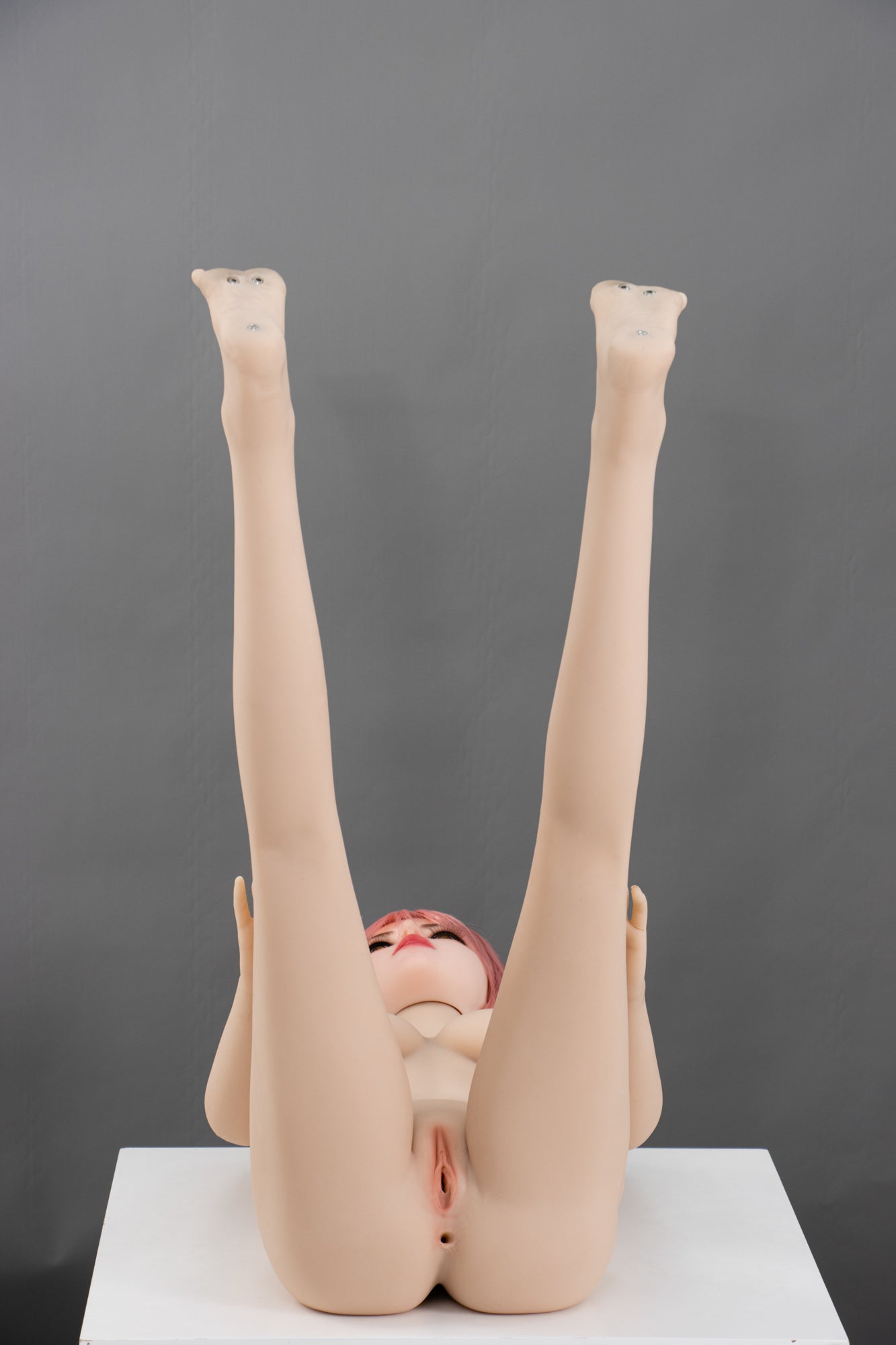 AIBEI Doll | 150cm/4ft11 Small Breast Pink Hair Korean Girl TPE Sex Doll - Rainy