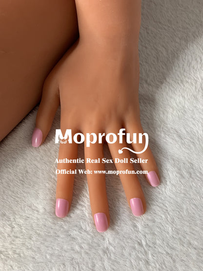 US Stock | Rifrano Doll 158cm 5ft2in Blonde Hair Tan Skin Big Breast TPE Sex Doll for Single Man - Ml