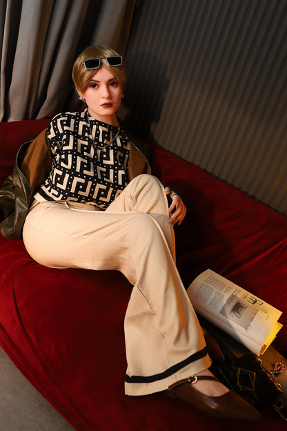 US Stock | Galaxy Dolls 158cm 5ft2in H Cup Blonde Girl Adult TPE Sex Doll - Iris