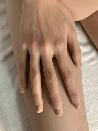 Starry Doll | 170cm 5ft7in Real Full Size Sexy Blonde Girl Silicone Sex Doll with Implanted Hair-  Maisie