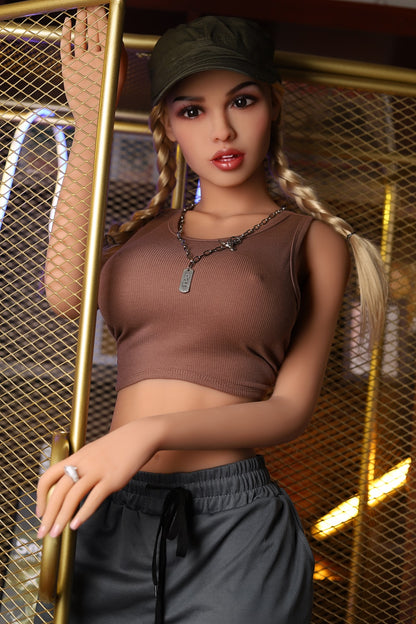 Local Stock USA Ready to Ship Brunette Life Size Human Like Budget Adult Doll - Oly