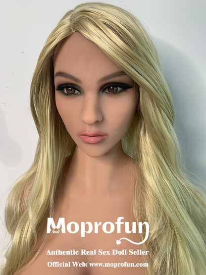Cos Doll UK Stock | 165cm 5ft5in Tan Skin Blonde Hair Big Boobs Mature Woman Sex Doll for Single Man - Ol