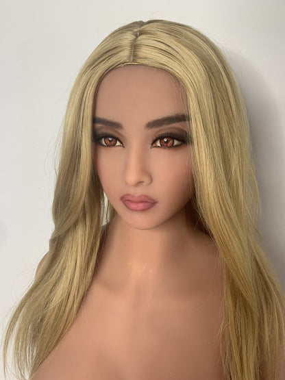 US Stock | Rifrano Doll 168cm 5ft6in Life Size Real Blonde Hair Busty Curvy TPE Sex Doll - Aure