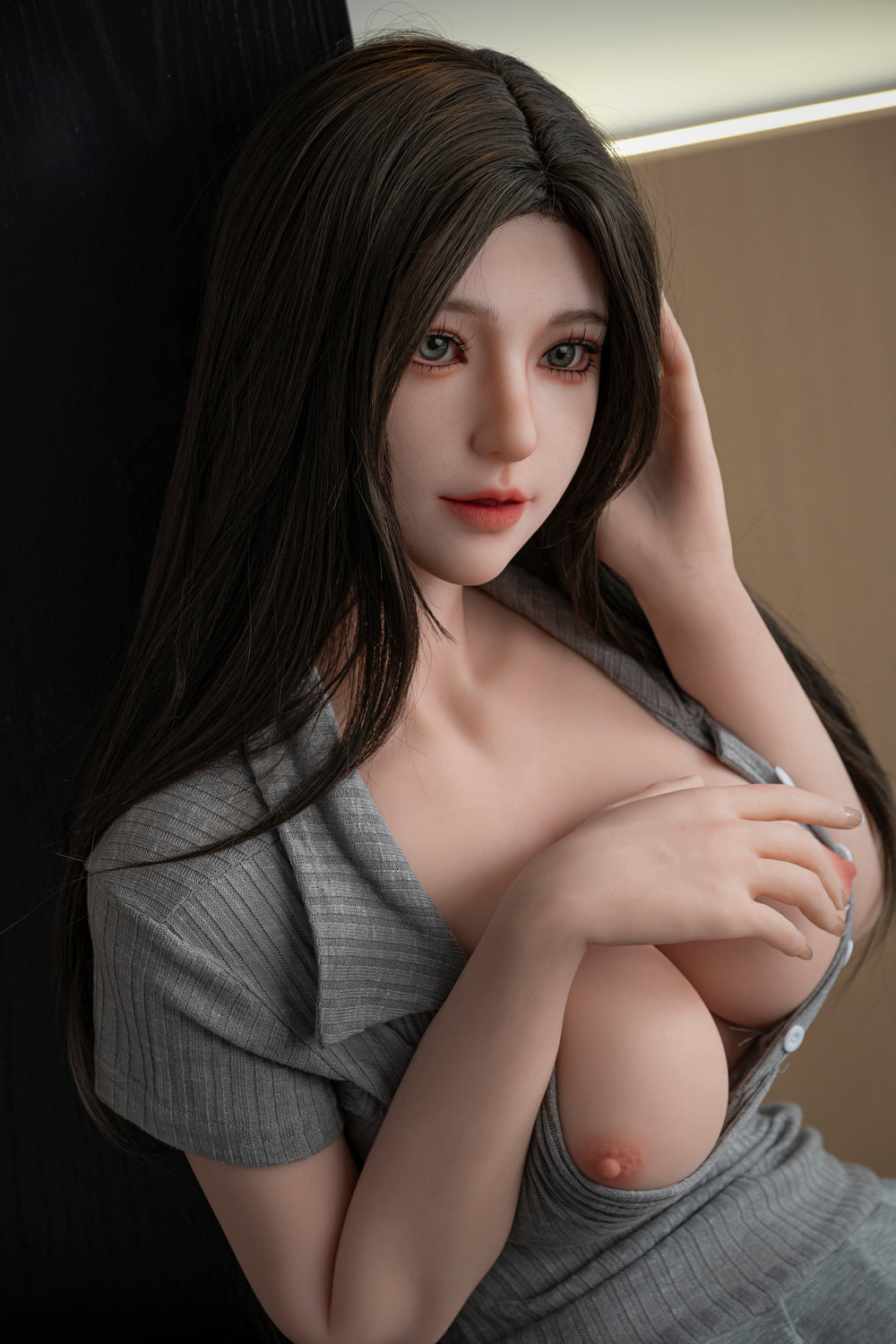 Galaxy Dolls US Stock | 5ft7in D Cup Soft Jel Breast Big Butt Asian Mature Woman Chubby MILF Style TPE Sex Doll - Zora