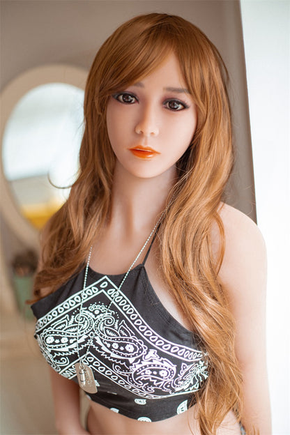 US Stock | AIBEI Doll 158cm 5ft2 Small Breast Blonde Hair TPE Sex Doll - Seren
