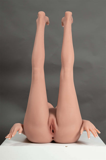 AIBEI Doll | 150cm 4ft12in Sexy Gold Hair Mature Woman Real Full Size TPE Sex Doll - Elspeth