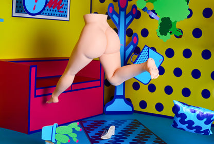 Climax Doll | 83cm 2ft8.7in Big Butt Long Sexy Lifelike TPE Leg Torso for Leg Fetish, Foot Fetish & Leg Worship Lovers