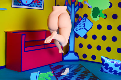 Climax Doll | 83cm 2ft8.7in Big Butt Long Sexy Lifelike TPE Leg Torso for Leg Fetish, Foot Fetish & Leg Worship Lovers