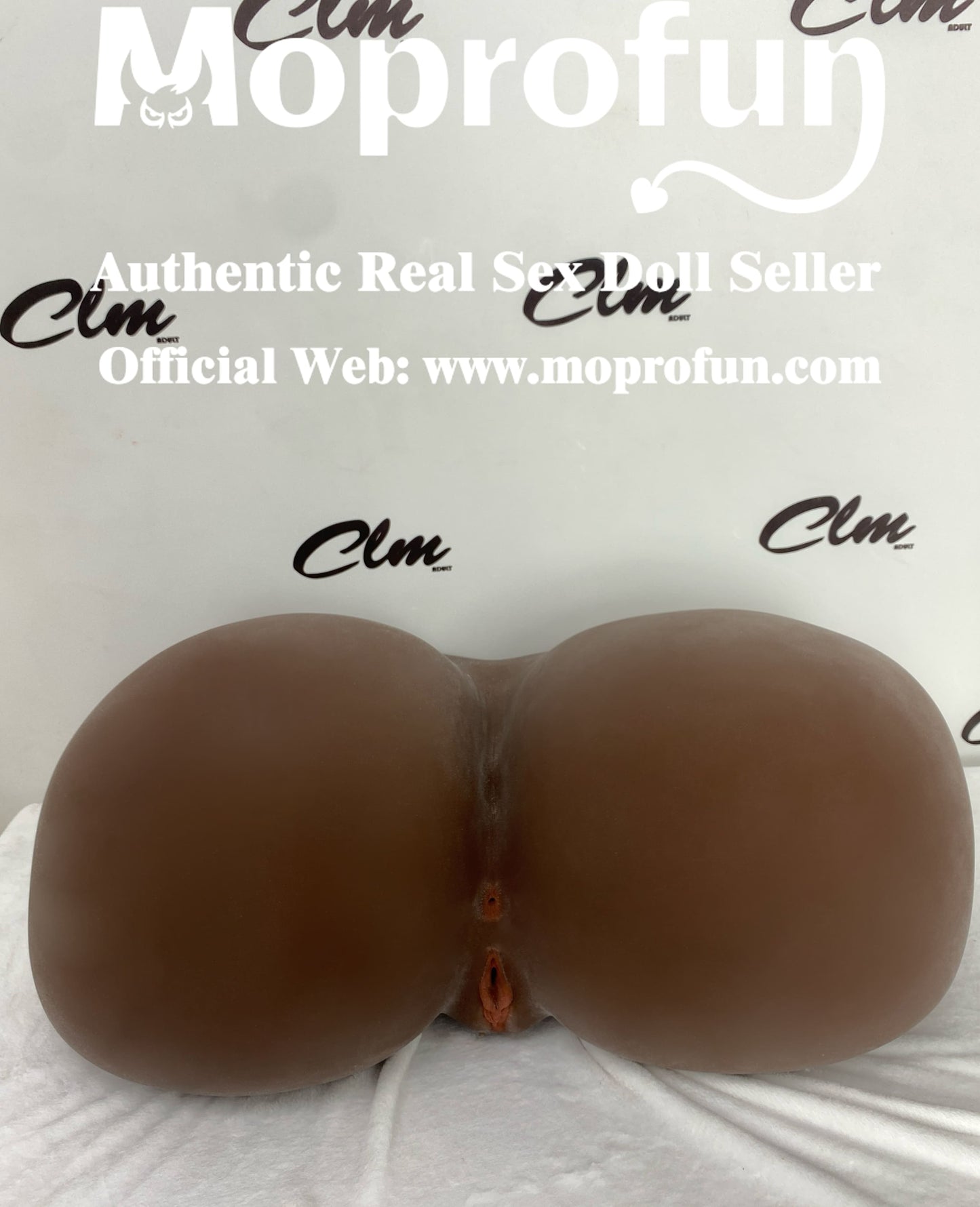 Climax Doll 1:1 Life Size Lifelike Black Skin Super Big Butt Torso Sex Doll Male Masturbator - R3