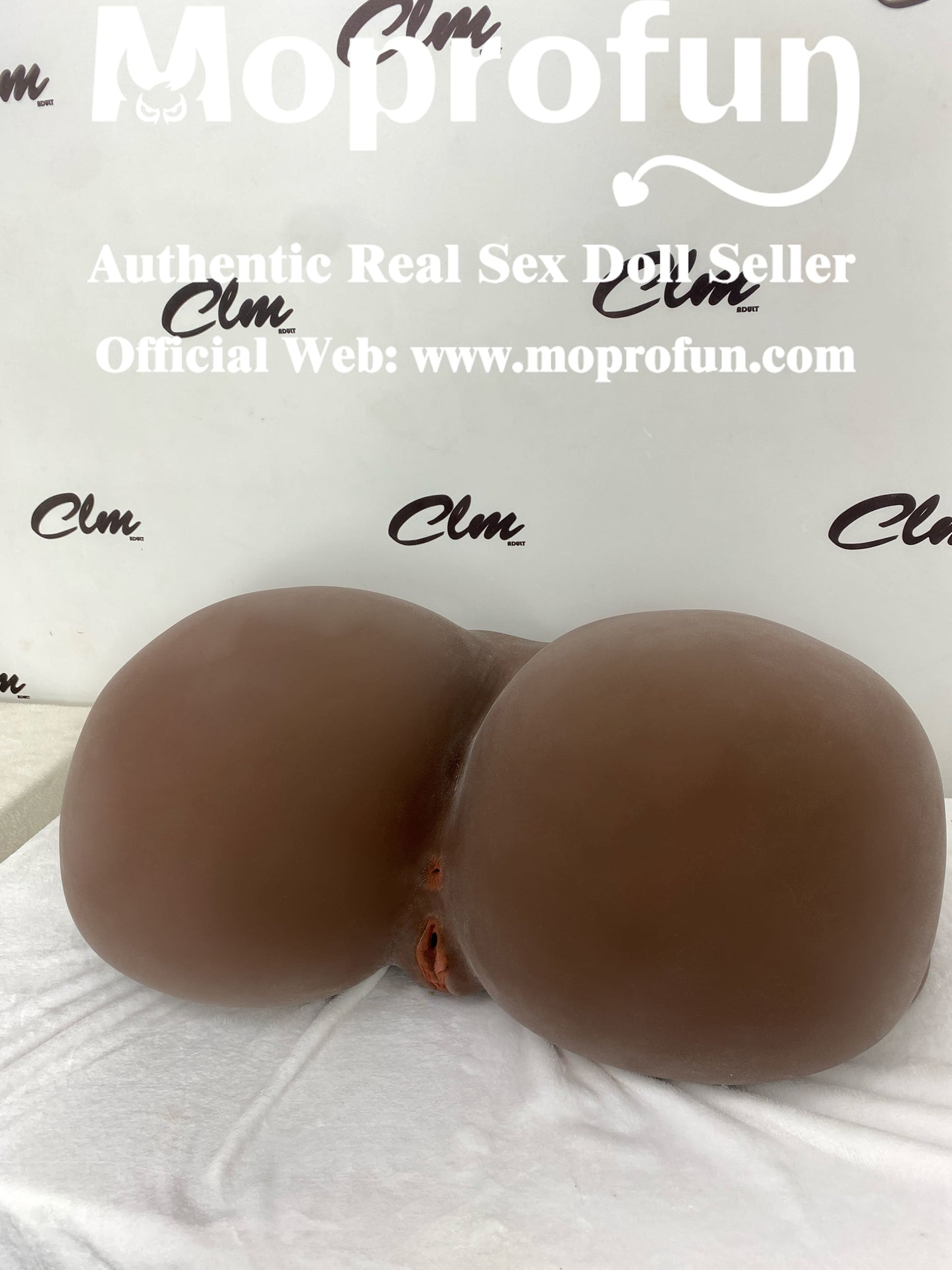 Climax Doll 1:1 Life Size Lifelike Black Skin Super Big Butt Torso Sex Doll Male Masturbator - R3
