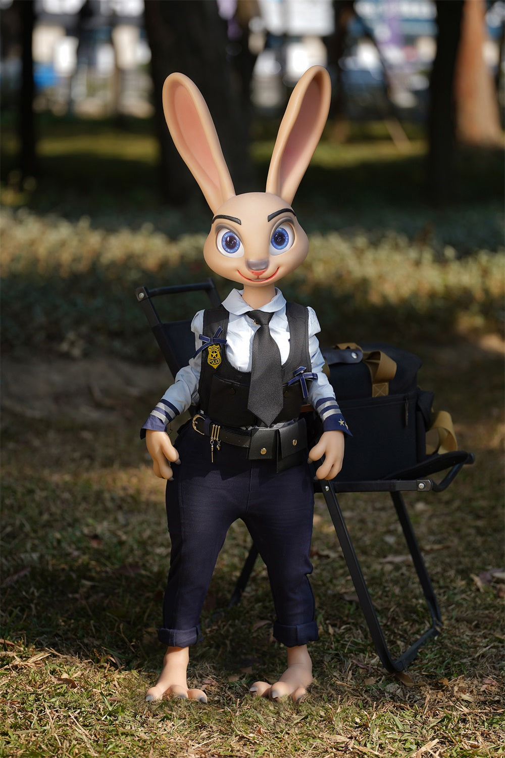 Dolls Castle Life Size Realistic Bunny Animal Rabittie Silicone Furry Fantasy Doll - Rab