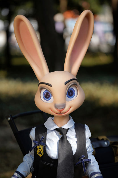 Dolls Castle Life Size Realistic Bunny Animal Rabittie Silicone Furry Fantasy Doll - Rab