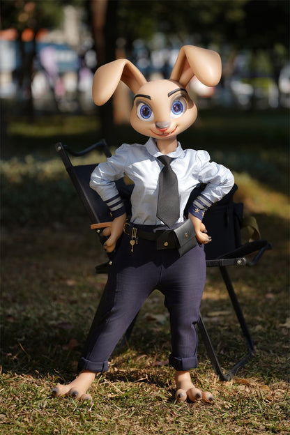 Dolls Castle Life Size Realistic Bunny Animal Rabittie Silicone Furry Fantasy Doll - Rab