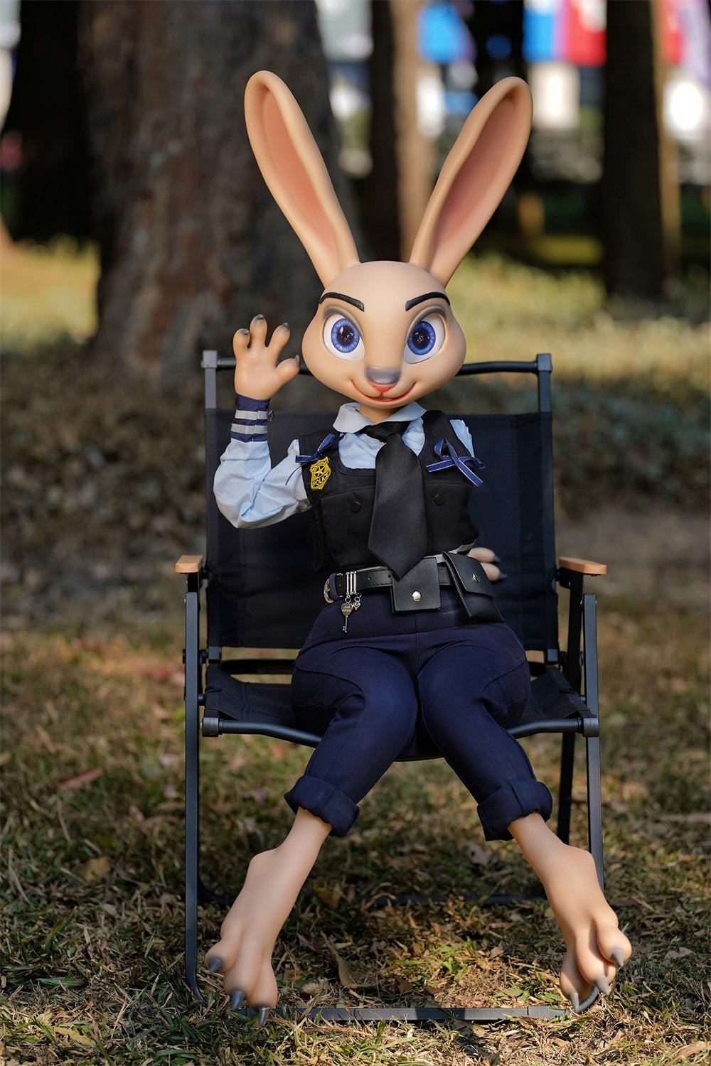 Dolls Castle Life Size Realistic Bunny Animal Rabittie Silicone Furry Fantasy Doll - Rab