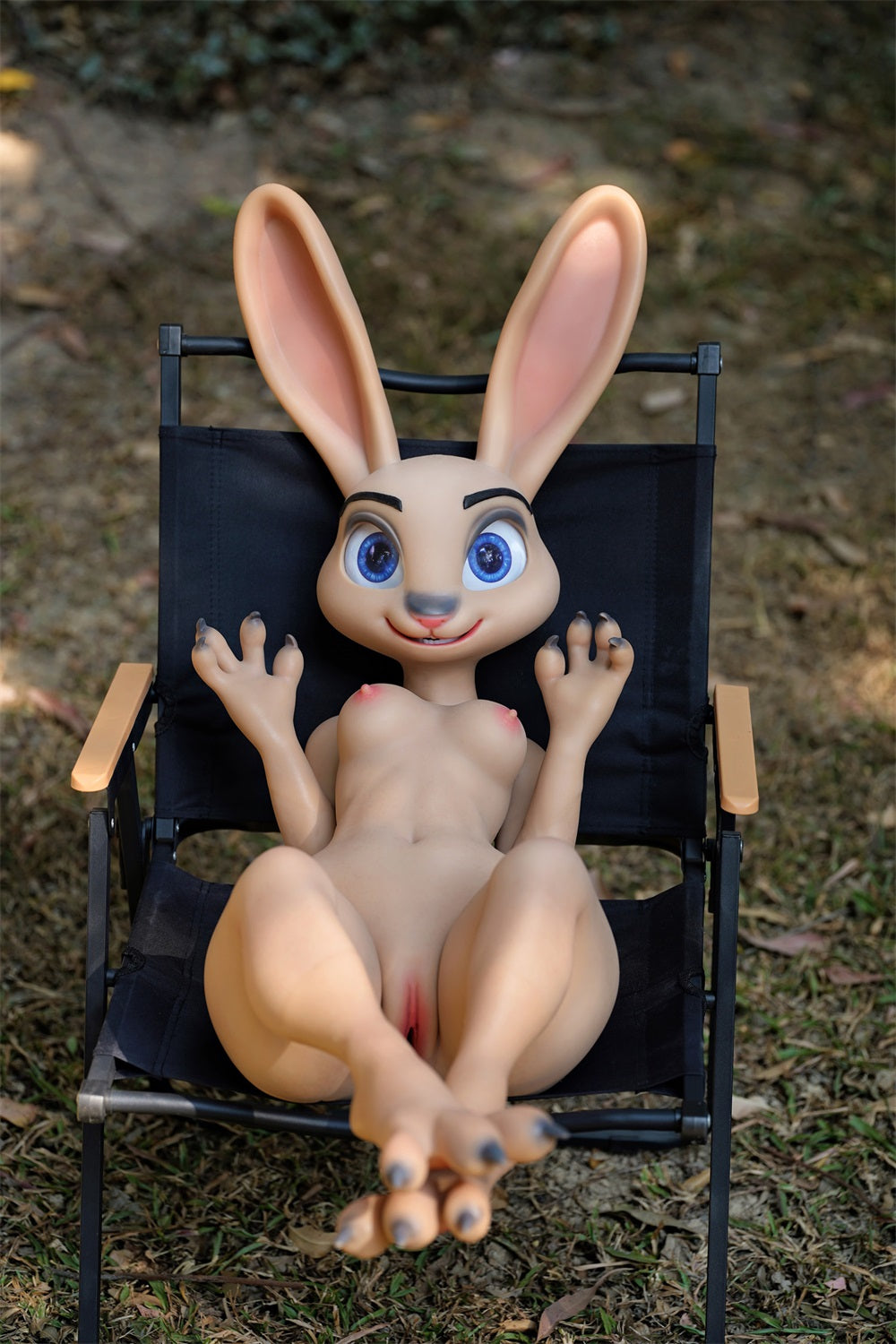 Dolls Castle Life Size Realistic Bunny Animal Rabittie Silicone Furry Fantasy Doll - Rab