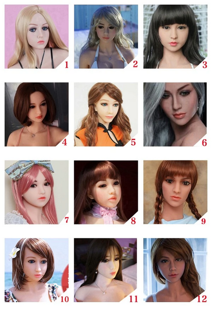 SY Doll | Single Realistic Soft TPE Head with Wig