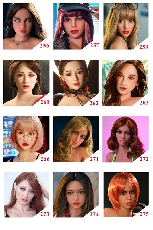SY Doll | Single Realistic Soft TPE Head with Wig