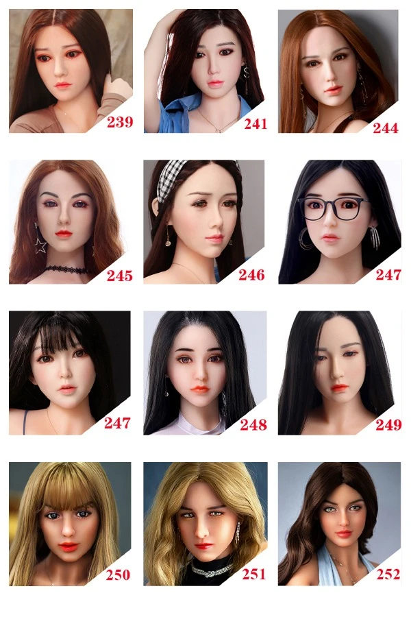 SY Doll | Single Realistic Soft TPE Head with Wig