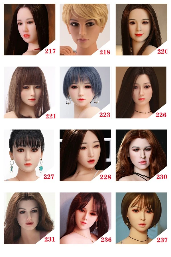 SY Doll | Single Realistic Soft TPE Head with Wig