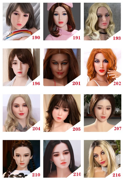 SY Doll | Single Realistic Soft TPE Head with Wig