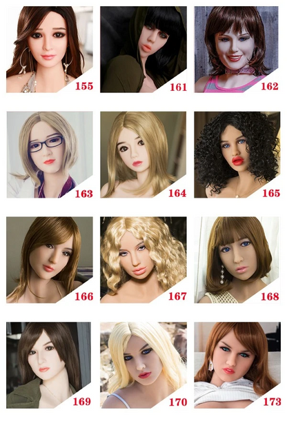 SY Doll | Single Realistic Soft TPE Head with Wig