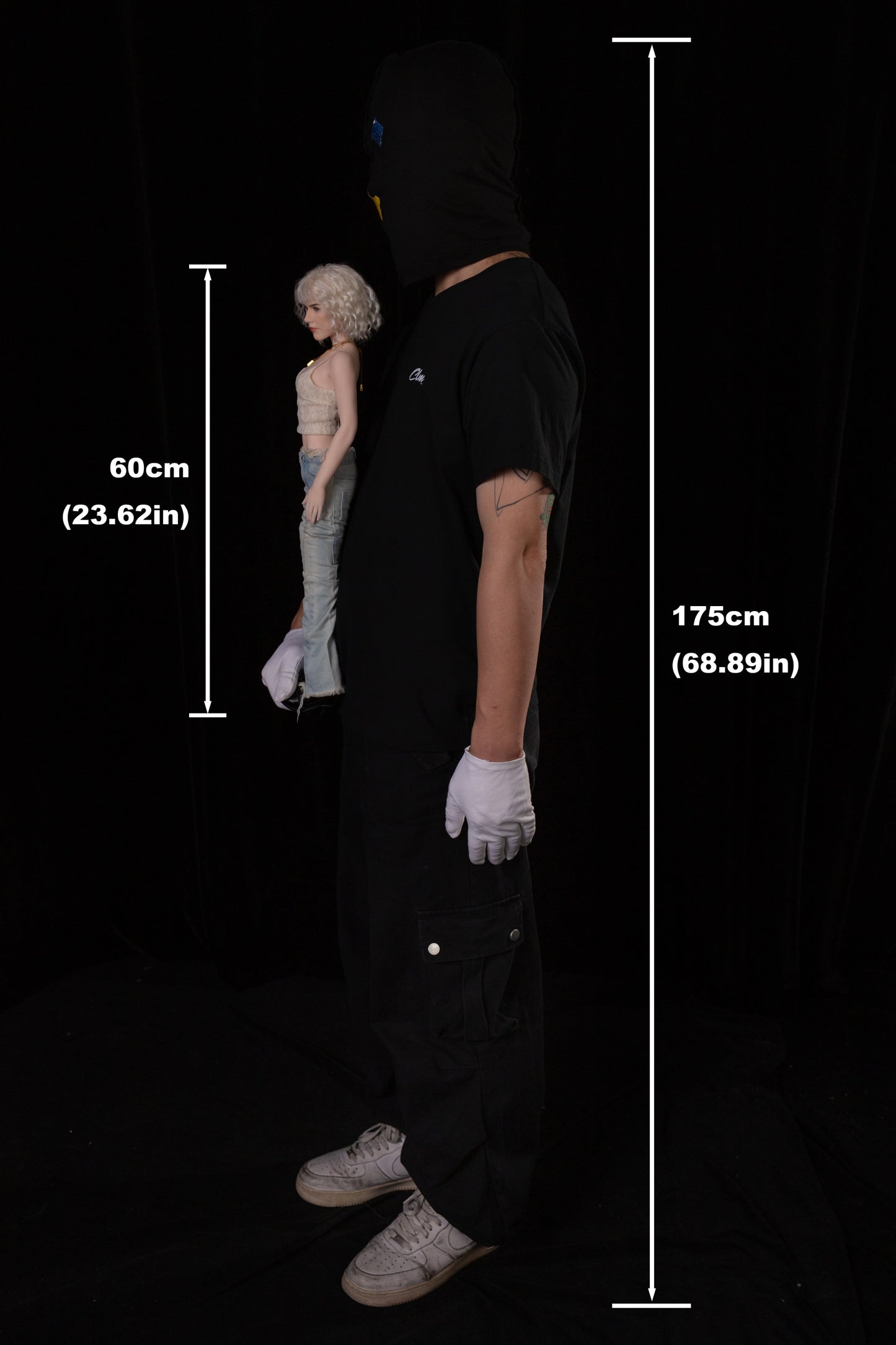 Climax Doll | Scale Model Mini Silicone Model Anime Figure Hyper Realistic Human Replica Adult Doll for Collector - S Tara