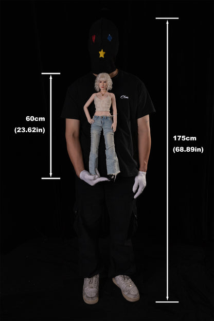 Climax Doll | Scale Model Mini Silicone Model Anime Figure Hyper Realistic Human Replica Adult Doll for Collector - S Tara