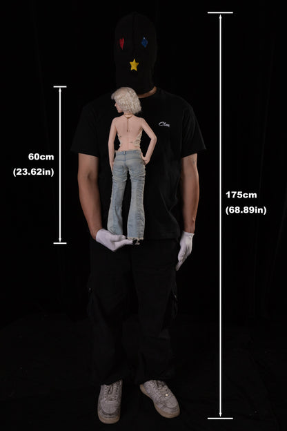 Climax Doll | Scale Model Mini Silicone Model Anime Figure Hyper Realistic Human Replica Adult Doll for Collector - S Tara