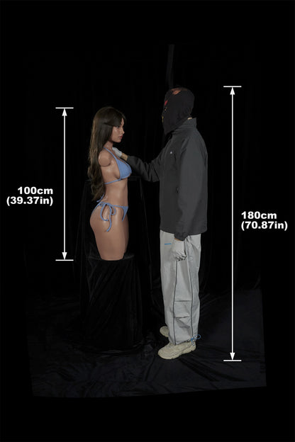 Climax Doll | Realistic Silicone Half Body E Cup Adult Doll Torso for Oral Vagina Anal Sex - Morgan ULW 882#