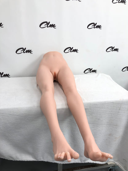 Climax Doll | 90cm 35.4in Skin Tone Lifelike Long Sexy Thin TPE Leg Torso for Leg Fetish, Foot Fetish Lovers