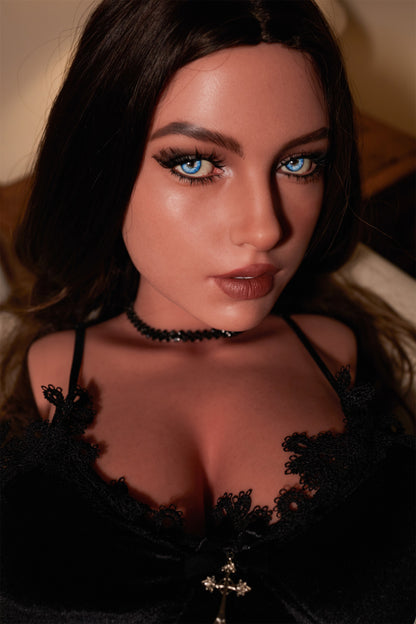 Climax Doll | 33LB G Cup Realistic Full Silicone Black Hair Mature American Woman Half Body Small Breast Adult Sex Doll Torso - ULW 664# Eliza