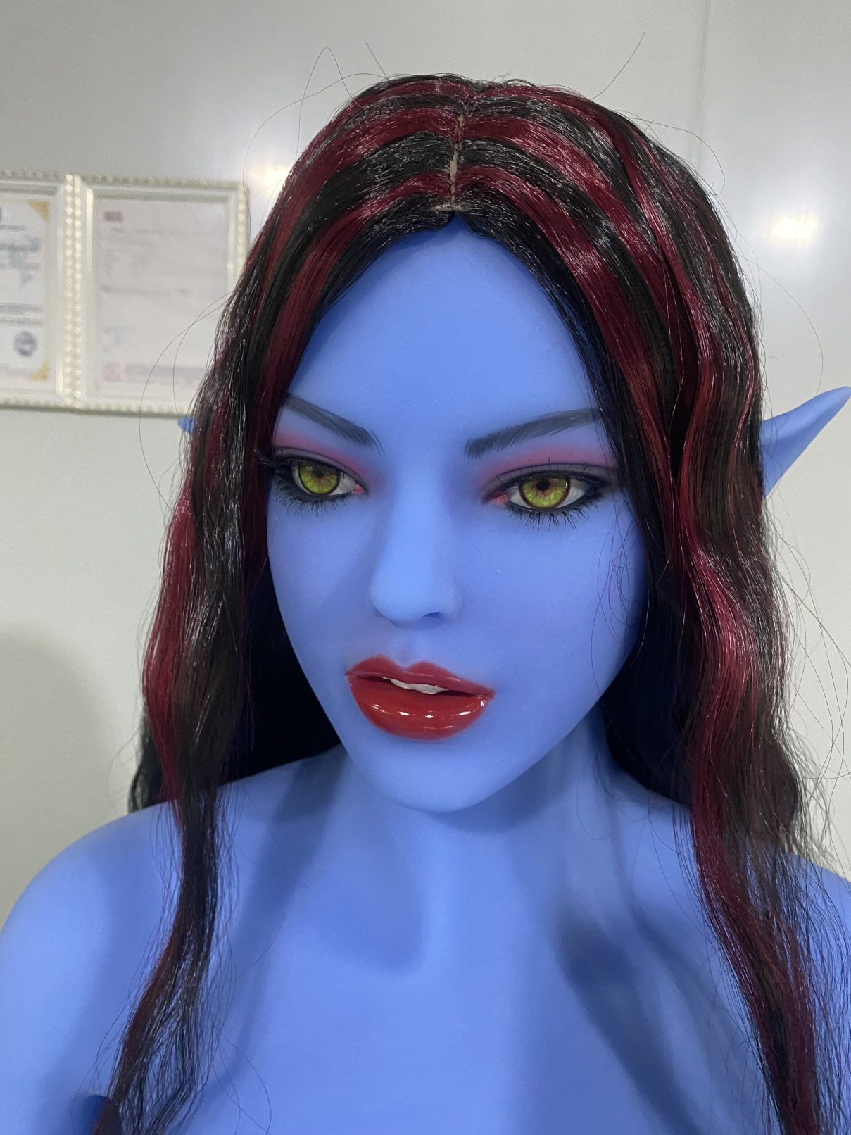 US Stock | AIBEI Doll 158cm/5ft2 Medium Gel Breast Blue Skin TPE Sex Doll - Neytiri