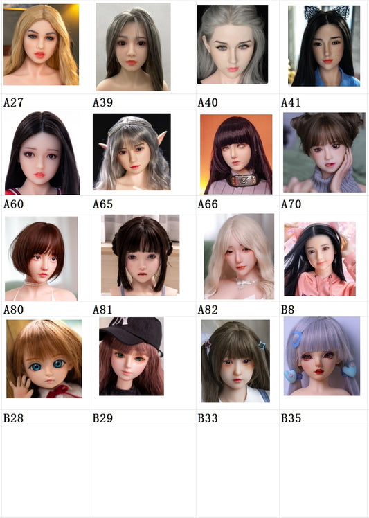DIMU DOLL | Single Silicone Head | Hyper-Realistic Beauty, Effortless Versatility