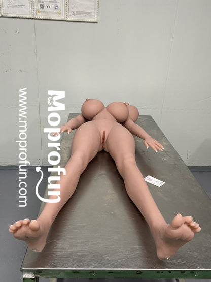 EU Stock AIBEI Doll | 153cm 5ft Huge Breast Big Butt Blonde Hair Full Body Realistic TPE Sex Doll - Danica