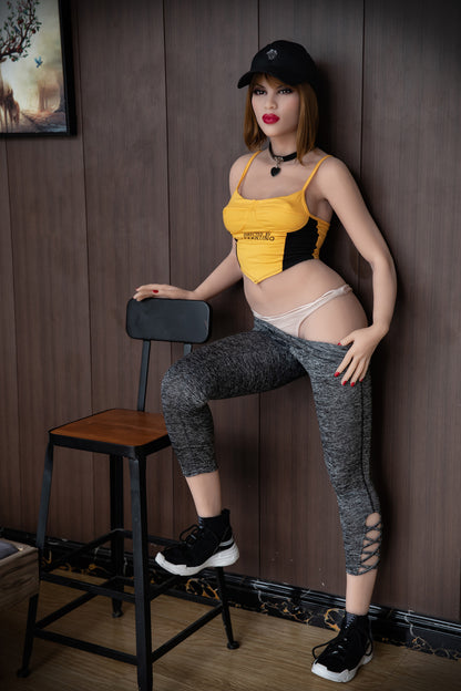 US Stock | HR Doll 5ft2in 158cm Small Breast Blonde Girl Big Ass Adult TPE Sex Doll - Jessie